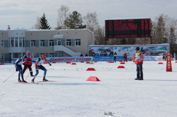 В Коми завершились всероссийские соревнования общества «Динамо» по лыжным гонкам и служебному двоеборью